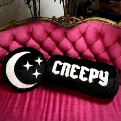 Cheapest ⭐ SOURPUSS Gothic Homewares Furry Moon & Stars | PILLOW ⭐ -Spooky Stuff Store sourpuss furry moon stars pillow 4 edea17ed e31c 4903 8f9a 857122cc70f2 700x700