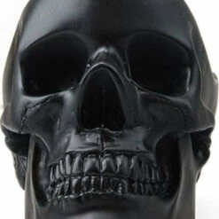 Best Pirce 🥰 SUCK UK The Nightmare Before 😍 Christmas Skull | BOWL [BLACK] ⌛ -Spooky Stuff Store suk uk black skull bowl 4 700x700