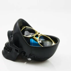 Best Pirce 🥰 SUCK UK The Nightmare Before 😍 Christmas Skull | BOWL [BLACK] ⌛ -Spooky Stuff Store suk uk black skull bowl 8 700x700