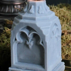 Best Sale 🧨 THE BLACKENED TEETH Gothic Homewares Gravemarker | CANDLE 😍