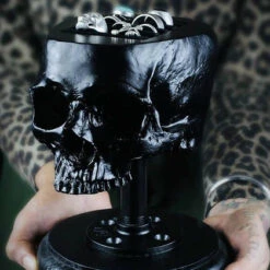 Top 10 ⌛ THE BLACKENED TEETH Gothic Homewares Skull [Black] | JEWELLERY HOLDER 🎉