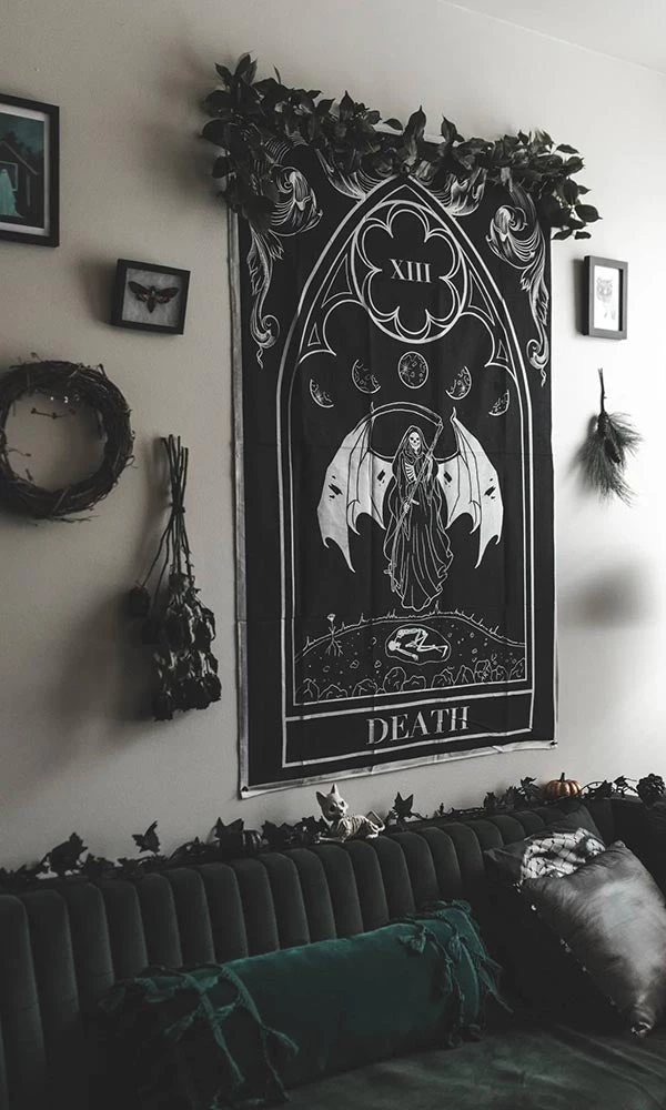 Outlet β€οΈ THE PRETTY CULT Gothic Homewares Death | TAPESTRY π 1 Outlet β€οΈ THE PRETTY CULT Gothic Homewares Death | TAPESTRY π