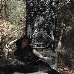 Budget ✔️ THE PRETTY CULT Gothic Homewares The Moon | TAPESTRY 👍 -Spooky Stuff Store the pretty cult the moon tapestry 4 8b50b817 e682 48b0 9e61 9e59a587d9a6 700x700