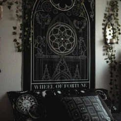 Discount ✨ THE PRETTY CULT Gothic Homewares Wheel Of Fortune | TAPESTRY 🤩 -Spooky Stuff Store the pretty cult wheel of fortune tapestry 3 4f14865e d9ae 49d4 babf fdc603ade659 700x700