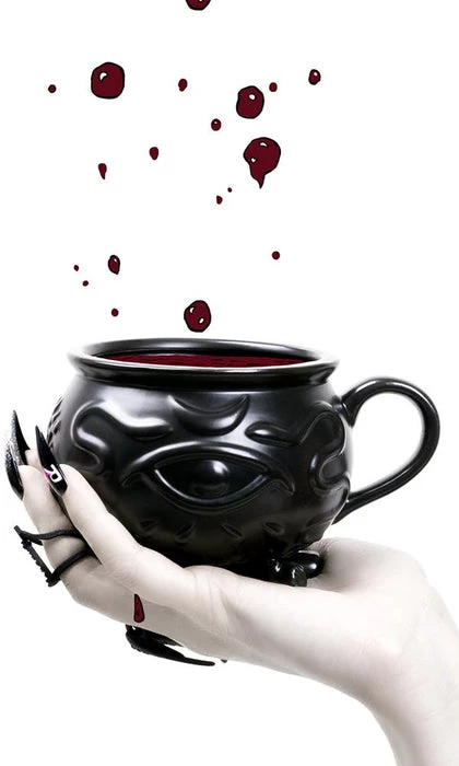 Brand new โ๏ธ ROGUE AND WOLF Gothic Homewares Witch Cauldron | MUG" ๐ 1 Brand new โ๏ธ ROGUE AND WOLF Gothic Homewares Witch Cauldron | MUG" ๐