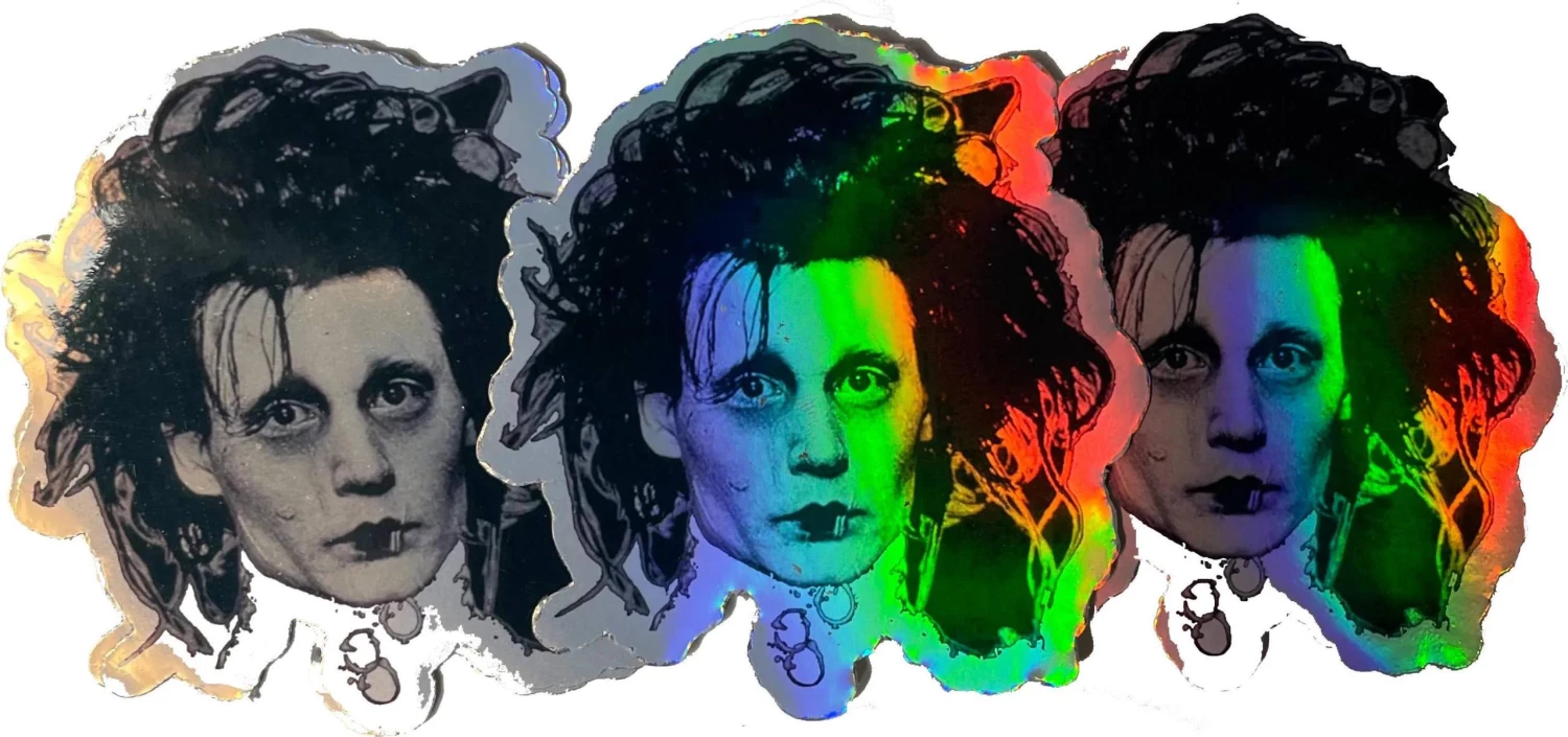 Discount β€οΈ VERA'S EYECANDY Gothic Homewares Edward Cut | VINYL HOLOGRAPHIC STICKER` π 1 Discount β€οΈ VERA'S EYECANDY Gothic Homewares Edward Cut | VINYL HOLOGRAPHIC STICKER` π