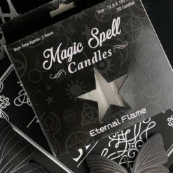 Promo 🎉 MAGIC SPELL CANDLES Gothic Homewares Eternal Flame [White] | SPELL CANDLE 👏