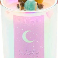 Best reviews of ❤️ WICK’ETY WACK Gothic Homewares Manifestation [Worthy] | CRYSTAL CANDLE ⭐