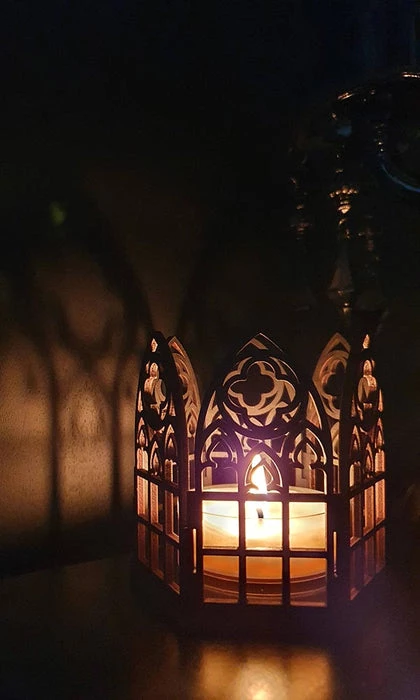 Promo ⭐ WIXCRAFT CANDLES Gothic Homewares Cathedral | TEALIGHT HOLDER ✔️ 2 Promo ⭐ WIXCRAFT CANDLES Gothic Homewares Cathedral | TEALIGHT HOLDER ✔️ - Image 2