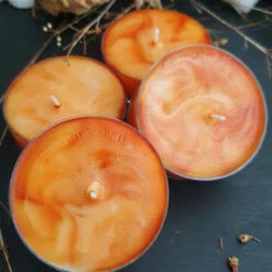 Buy 🥰 WIXCRAFT CANDLES Gothic Homewares Pumpkin & Pecan Pie | MAXI TEALIGHTS [4 Pack] 🔥