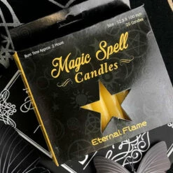 Coupon ✨ MAGIC SPELL CANDLES Gothic Homewares Eternal Flame [Yellow] | SPELL CANDLE 🥰