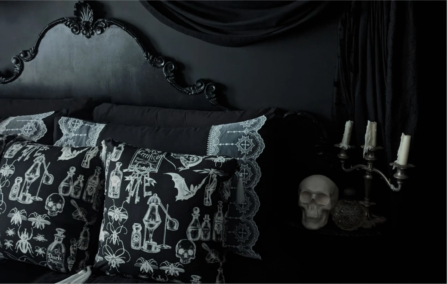 Spooky Stuff Store -Spooky Stuff Store joely ball gothic banner homewar